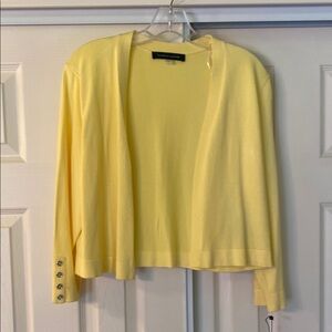 Tommy Hilfiger Yellow Cardigan Sweater